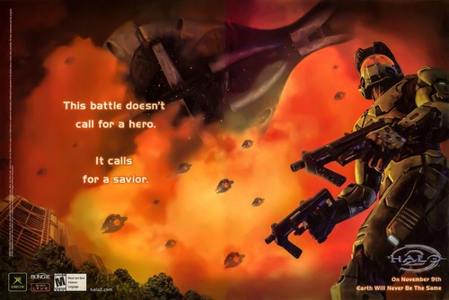 Poster halo xbox - halo, 2004
