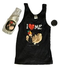 T-Shirt da bambina M.D.R. Canotta I Love Me Idea Regalo Cotone Bambino Vintage