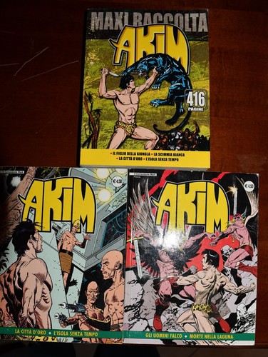 Akim lotto 3 fumetti - akim,