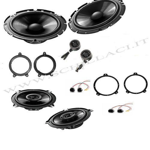 Kit casse pioneer per bmw - casse,