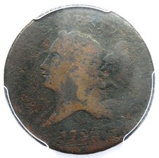 1793 Tappo Liberty capelli