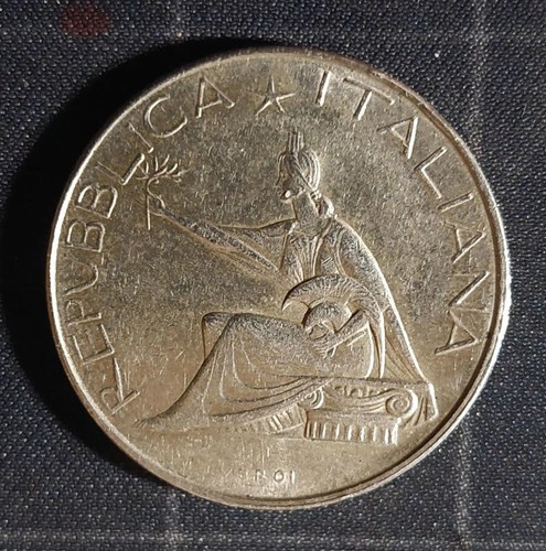 Moneta argento 500 lire - d'argento,