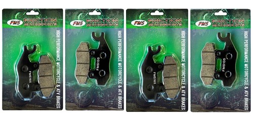 Fms front rear brake pads - fms, front+rear