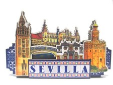 Calamita in legno Siviglia