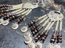 orecchini lunghi argento