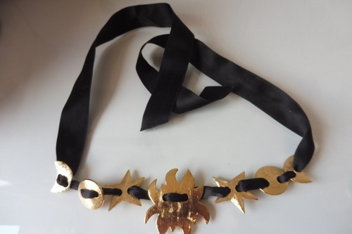 Collana bella raso con - collana,