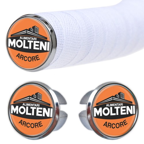 Molteni tappi manubrio cromati - molteni,
