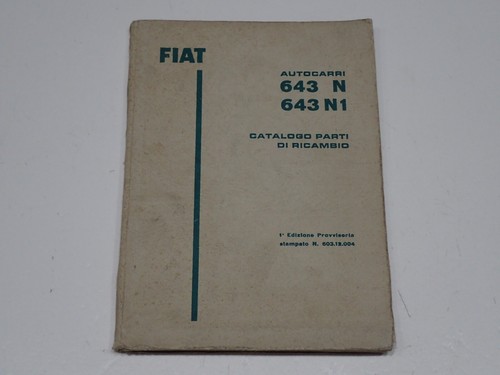 Fiat 643 1 - 643, autocarri