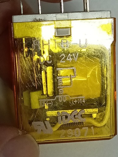 Relè idec rh1b - rh1b-u, dc24v