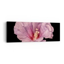 Quadro su Tela 90x30cm Ibisco