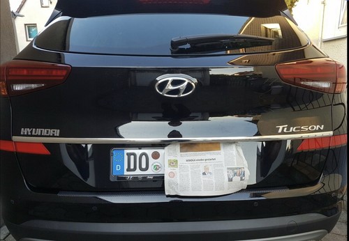 Hyundai tucson 2019 striscia - tucson, 2019+