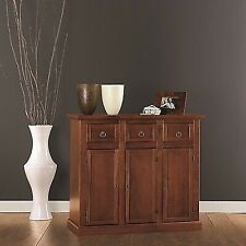 CREDENZA MOBILE ENTRATA - ENTRATINA ARTE POVERA LEGNO COL NOCE INGRESSO SALA