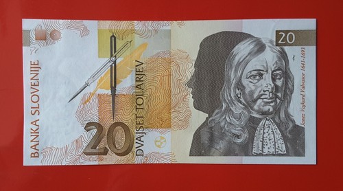 Banconota tolarjev 1992 - banconota, 20