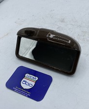 SPECCHIETTO retrovisore interno Specchio Fiat 500 N-Topolino A-B-C MARRONE usato