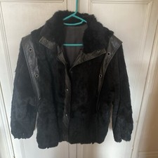 Cappotto pelliccia donna made in France giacca pelle di coniglio taglia 12-14 costava 900€