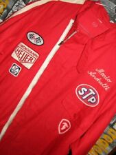 Vintage Mario Andretti Ferrari Firestone STP Valvoline Heuer  pilot tuta   '70s