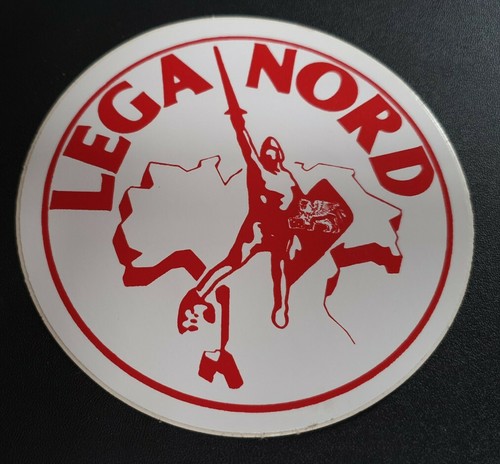 Adesivo lega nord - adesivo, lombardia