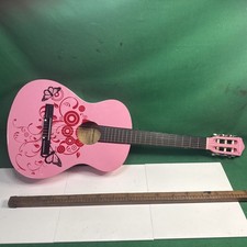 Chitarra acustica rosa - acustica, rosa😉