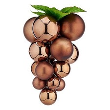 Palla di Natale Uva Marrone