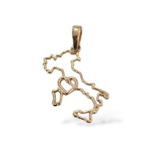 Italy shape pendant - pendant, with