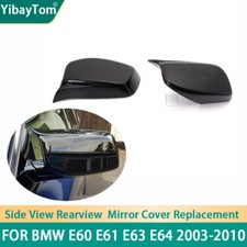 Coprispecchietto nero lucido