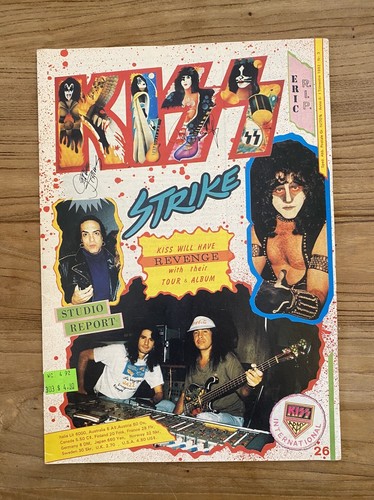 Rare vintage 1992 kiss strike - 1992,