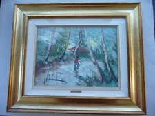 QUADRO OLIO SU FAESITE MINO