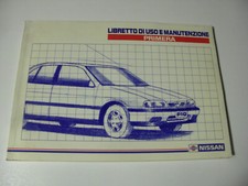 LIBRETTO USO MANUTENZIONE