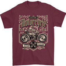 Moto Custom Biker Moto T-Shirt