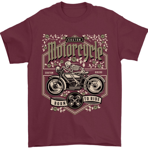Moto custom biker - moto, t-shirt