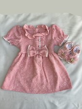 Completo Bambina vestito + Sandali tg. 9 - 12 mesi
