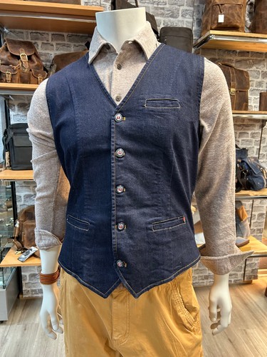 Giubbotto jeans uomo carisma - giubbotto,