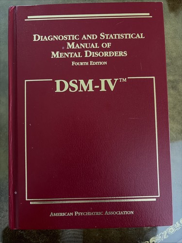 Dsm diagnostic - dsm-iv,