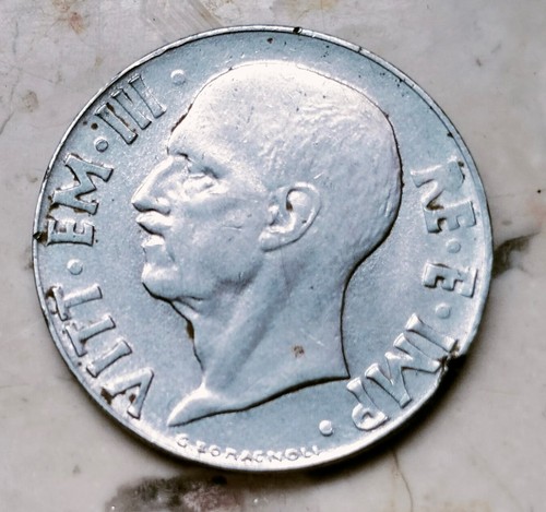 Lira italiana fascio cent 20 - italiana,