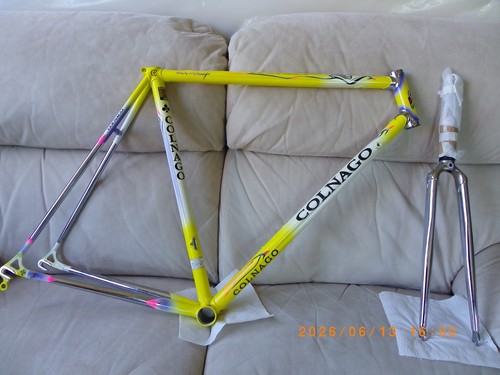 Telaio forcella colnago - e,