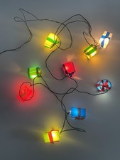 Luci Di Natale Vintage Anni 60 Pacchetti Regalo Albero Di Natale Vintage