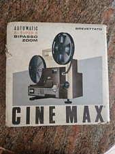 Proiettore Cine Max Automatic 8+ Super 8 Patent Bipasso Zoom K6  Cine I. G. C.