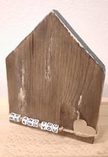 Casetta in legno decorata cm