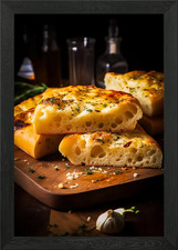 Focaccia Framed Wall Art