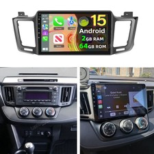 2+64G per Toyota RAV4 2013-2018 autoradio CarPlay Android 15.0 GPS Nav WLAN RDS