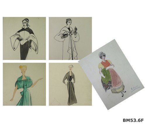 Disegni moda modellini - disegni, di