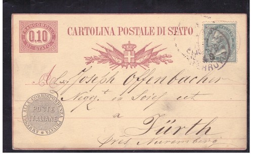 Cartolina postale stato - cartolina,