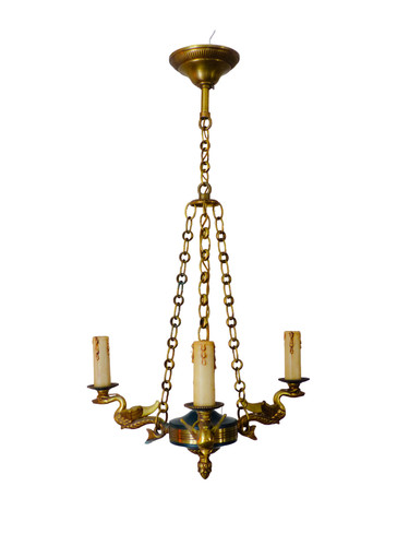 Lampadario vintage francese