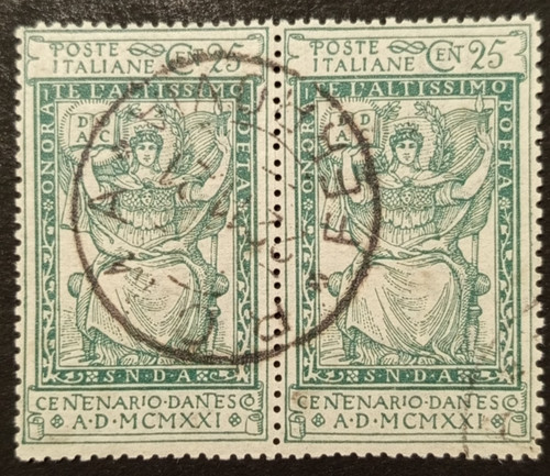 Italia regno cent 1921 - italia,