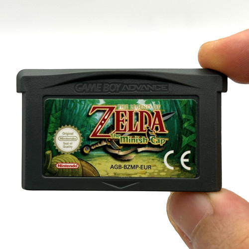 Zelda the minish - cap, gameboy