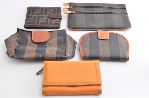 Fendi portafoglio lungo - portafoglio, pelle
