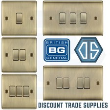 Interruttore luce ottone