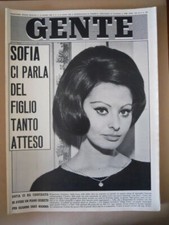 GENTE n�11 1964 Sofial Loren