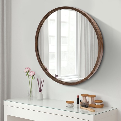 Armadio specchio bagno rotondo