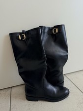 stivali zara con tacco bacco